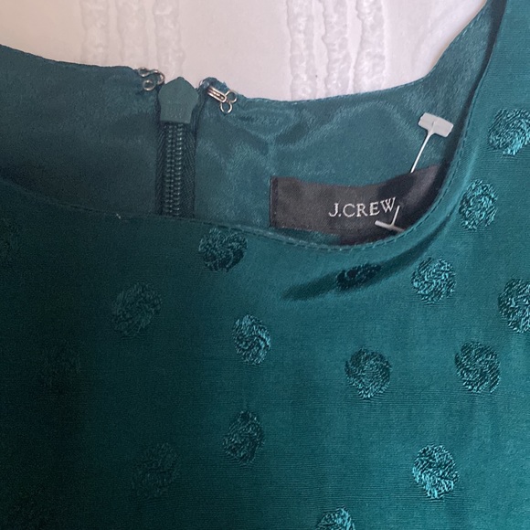 J Crew Women's Shift dress in jacquard floral dot AR644 Size - Picture 5 of 5